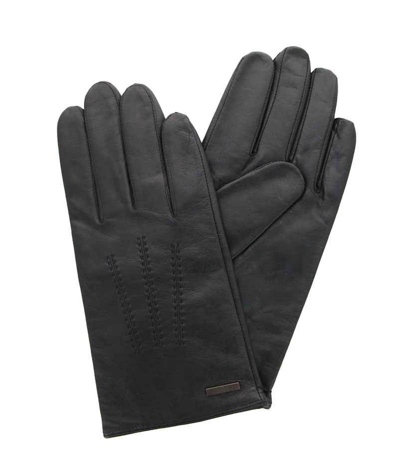 Hugo Boss gloves HAINZ3 LAMMLEDER
