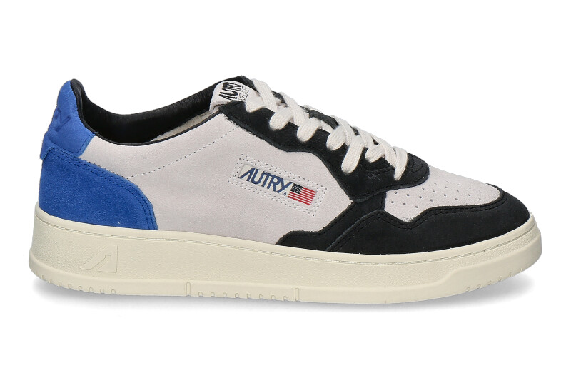 Autry men's sneaker MEDALIST TS07 TRIC SUEDE- electric/black 