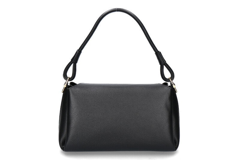 Coccinelle shoulder bag ECLYPS GRAINED LEATHER- noir/schwarz