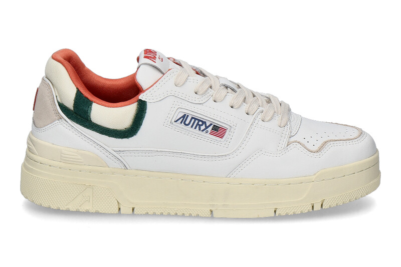 Autry men's sneaker CLC MULTIMAT- white/forest 