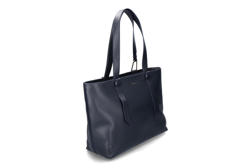 Coccinelle shopper MALORY LARGE DOUBLE GRAINED LEATHER- midnight blue/dunkelblau 