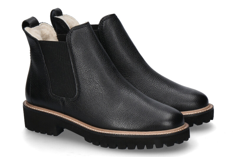 Paul Green Chelsea boots lined MAJOR CALF- black/ schwarz