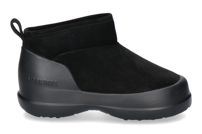 Moon Boot Bootie LUNA LOW SUEDE- black/schwarz