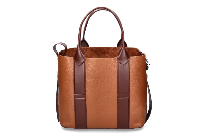 Hogan shopper bag SCRIPT SHOPPING MEDIA- brown