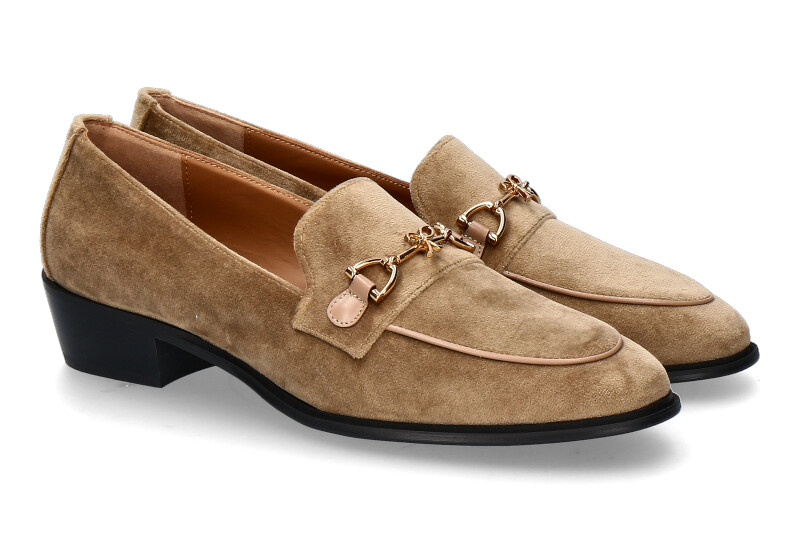 Roberto Festa loafer AXEL VELLUTO- volpe/ beige/ grün