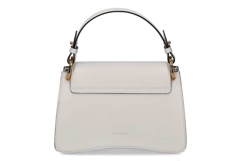 Coccinelle shoulder bag C-ME MINI GRAINED LEATHER- blanco/weiss 