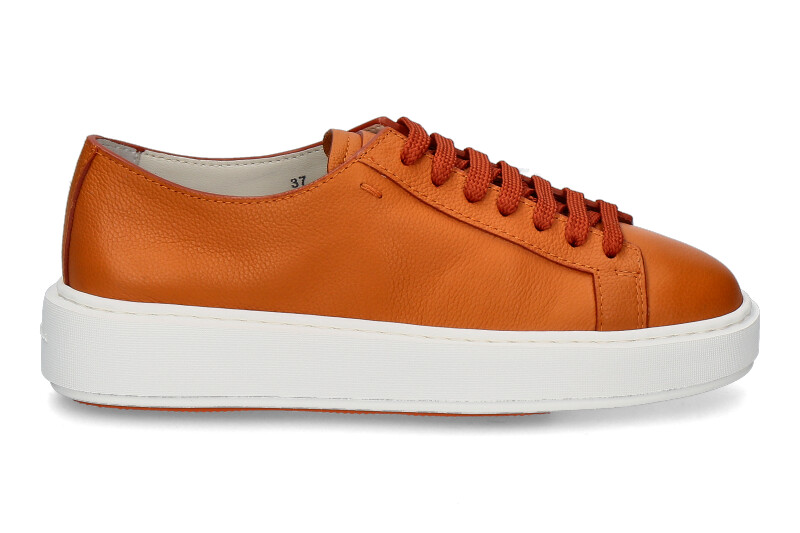 Santoni Damen- Sneaker CLEAN LEATHER- orange