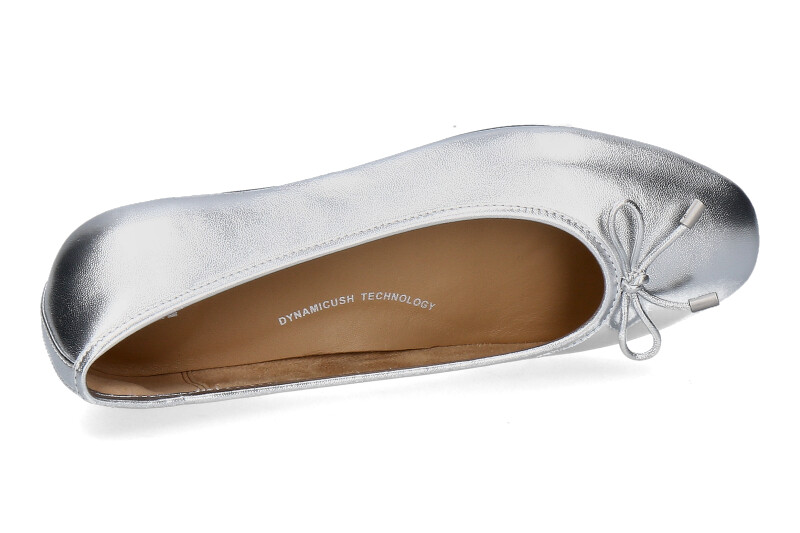 Fitflop Ballerina SOFT METALLIC-LEATHER MARY JANE- silver
