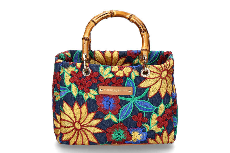 Pedro Miralles Tasche FLORELIA- jeans