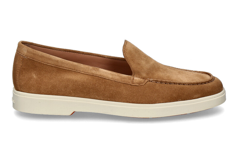 Santoni Damen- Slipper YALTAMOC- light brown/braun