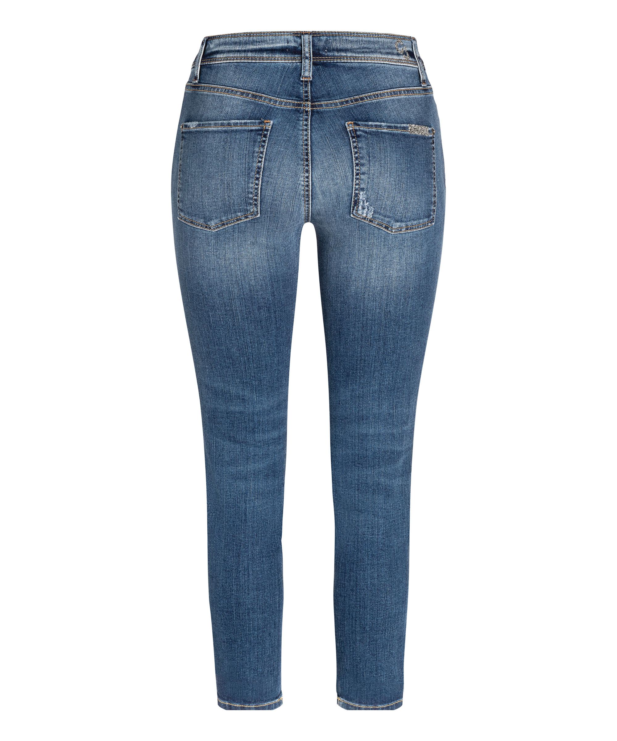 Beeldhouwer innovatie consumptie Cambio jeans Piper short BLEACHED SCRATCHED WASH