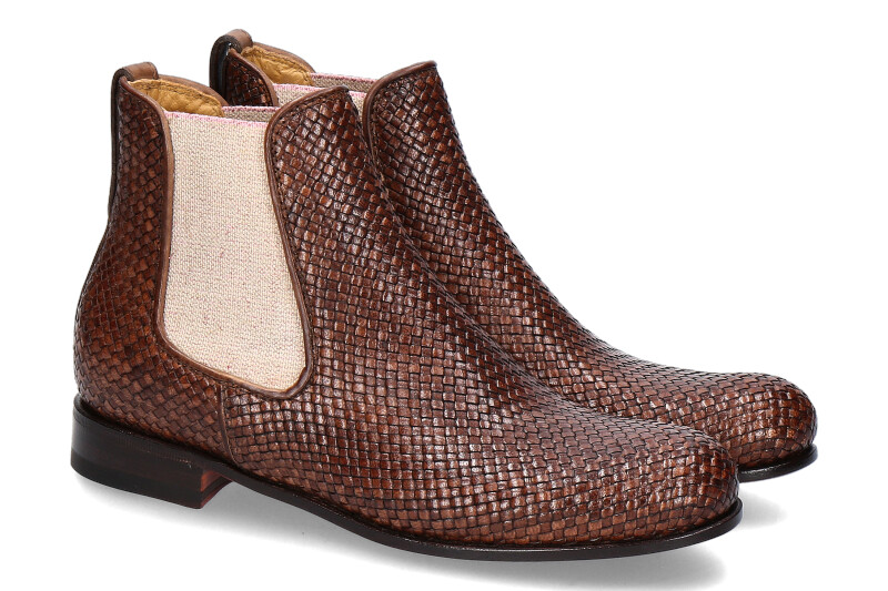 Benson´s Chelsea boot MARINA INTRECCIO TABAC