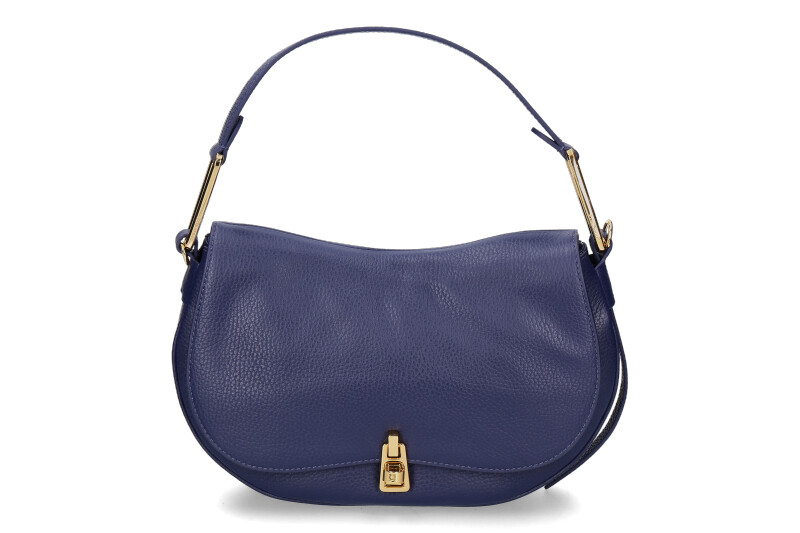 Coccinelle shoulder bag MAGIE SOFT GRAINED LEATHER- royal blue/blau