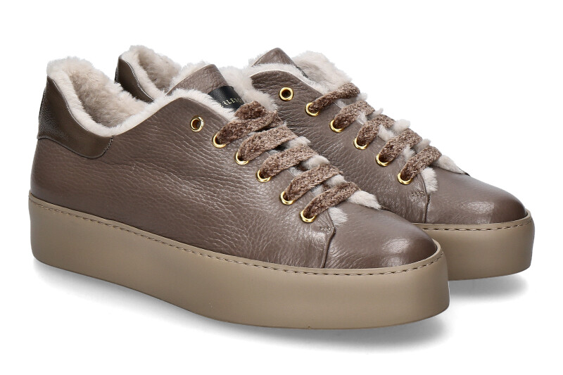 Camerlengo sneaker lined CAIRO FANGO GOMMA CASSETTA TAUPE