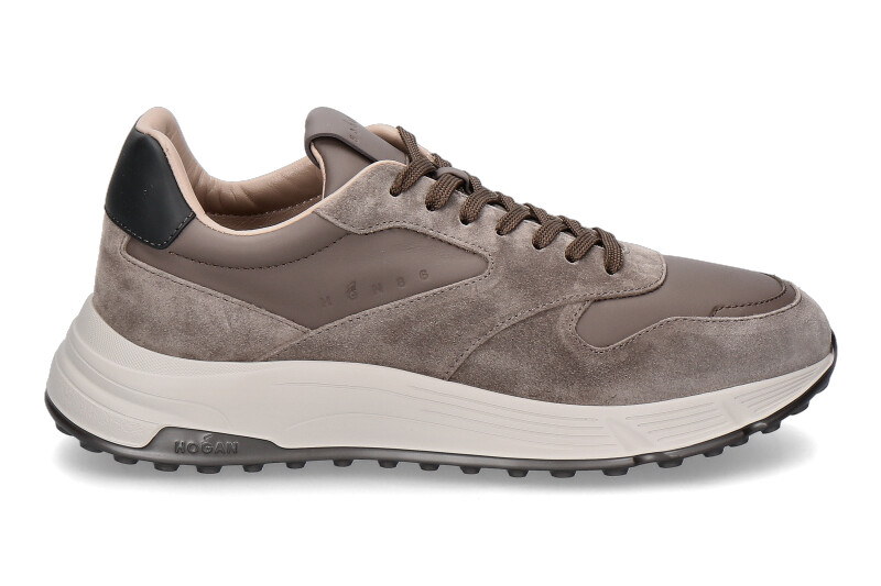 Hogan men's sneaker HYPERLIGHT ALLACCIATO TIMBR- taupe