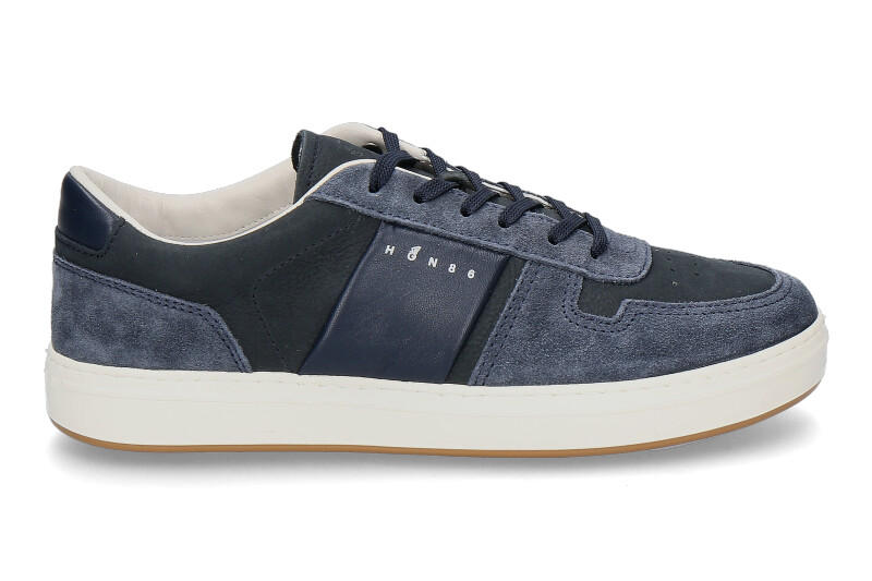 Hogan men's sneaker ALLACCIATO FASCIA LOGO- blau